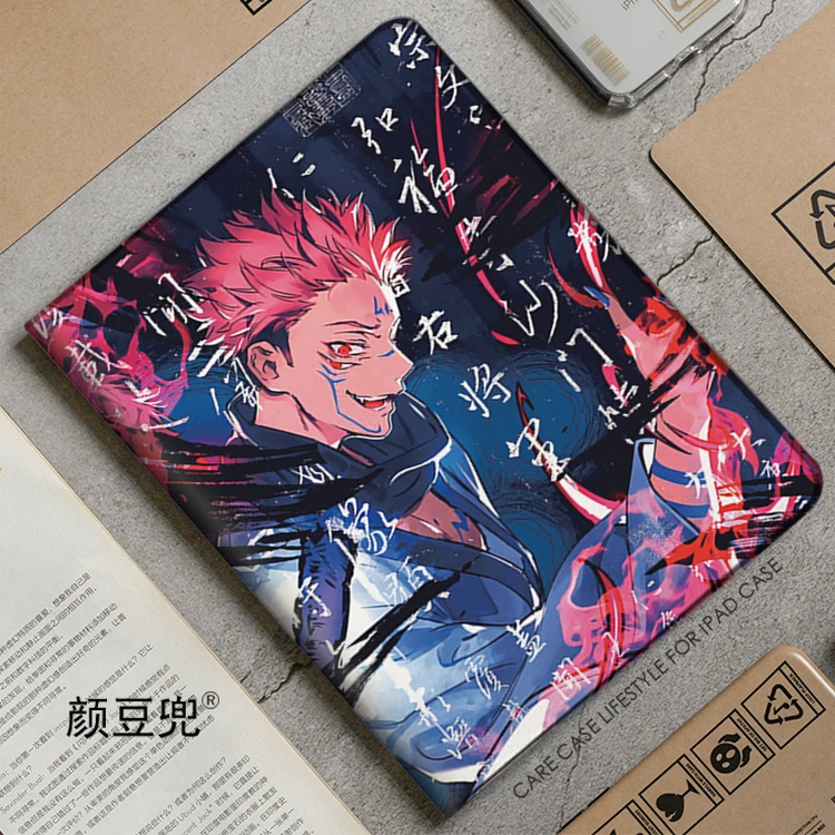 Jujutsu Kaisen Anime Ryomen Sukuna For iPad Air 4 5 10.9 Mini 5 6 Case Luxury Silicone For Pro 12.9 11 iPad 10th Protective Skin