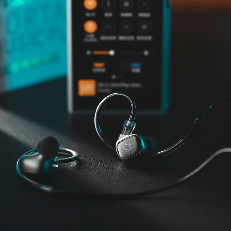 SHANLING MG20 1DD محرك ديناميكي عالي الدقة صوت داخل الأذن سماعة IME مع قابس 0.78 مم 3.5 مم / Type-C موصل سماعات أذن سلكية