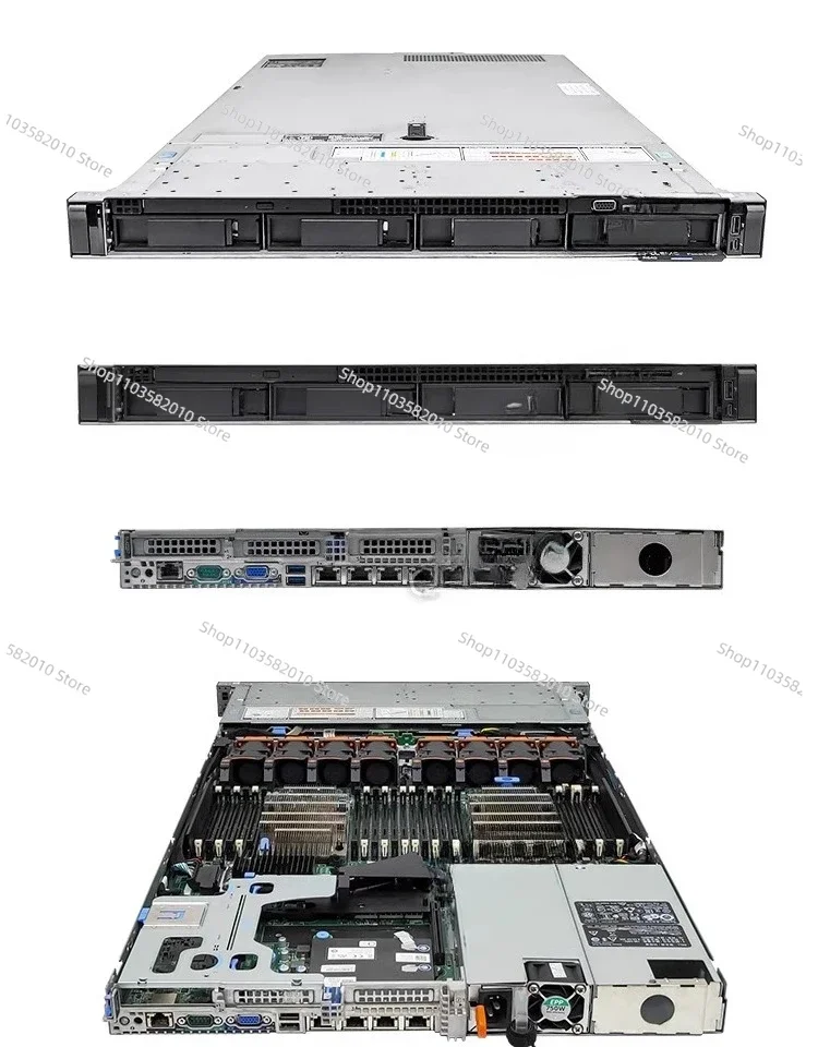 For Dell R640/R650XS Server 1U Rack Silent ERP Storage Virtualization Multi-Open M.2 U2