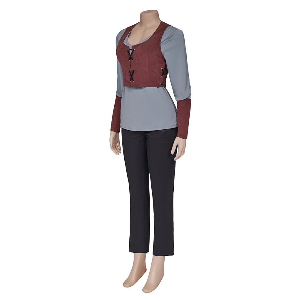 Телевизионный сериал Season3 Princess Ciri, костюм Цирила для косплея, жилет, топ, брюки, костюм с аксессуарами, женский боевой наряд на Хэллоуин