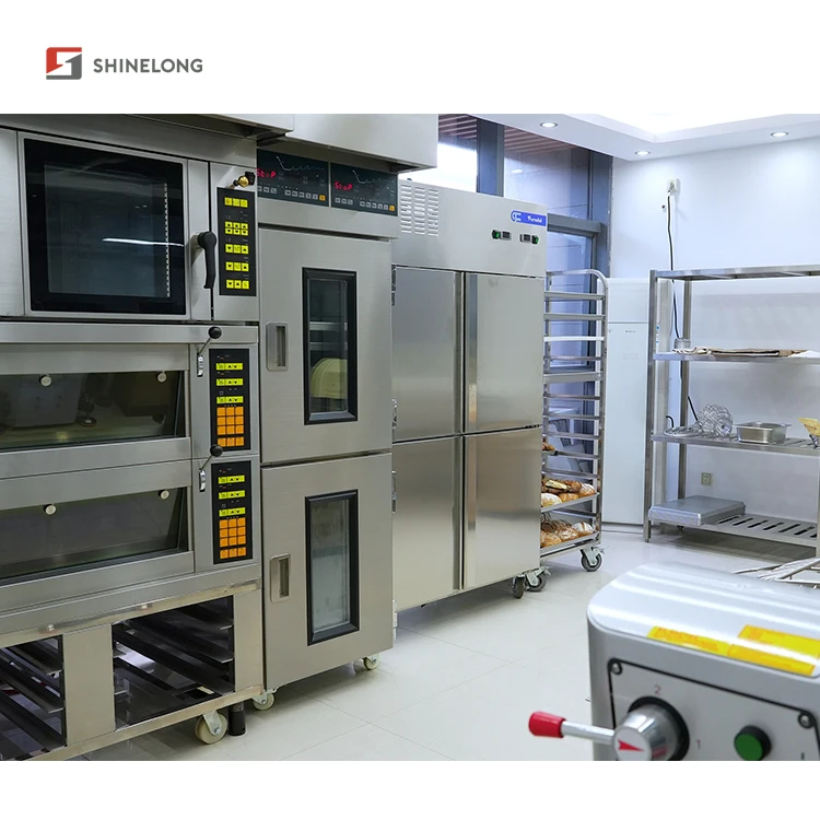 Commercial Ovens Bakery Equipment Set Electric Gas Baking Small Bakery Equipments Bread Bakery