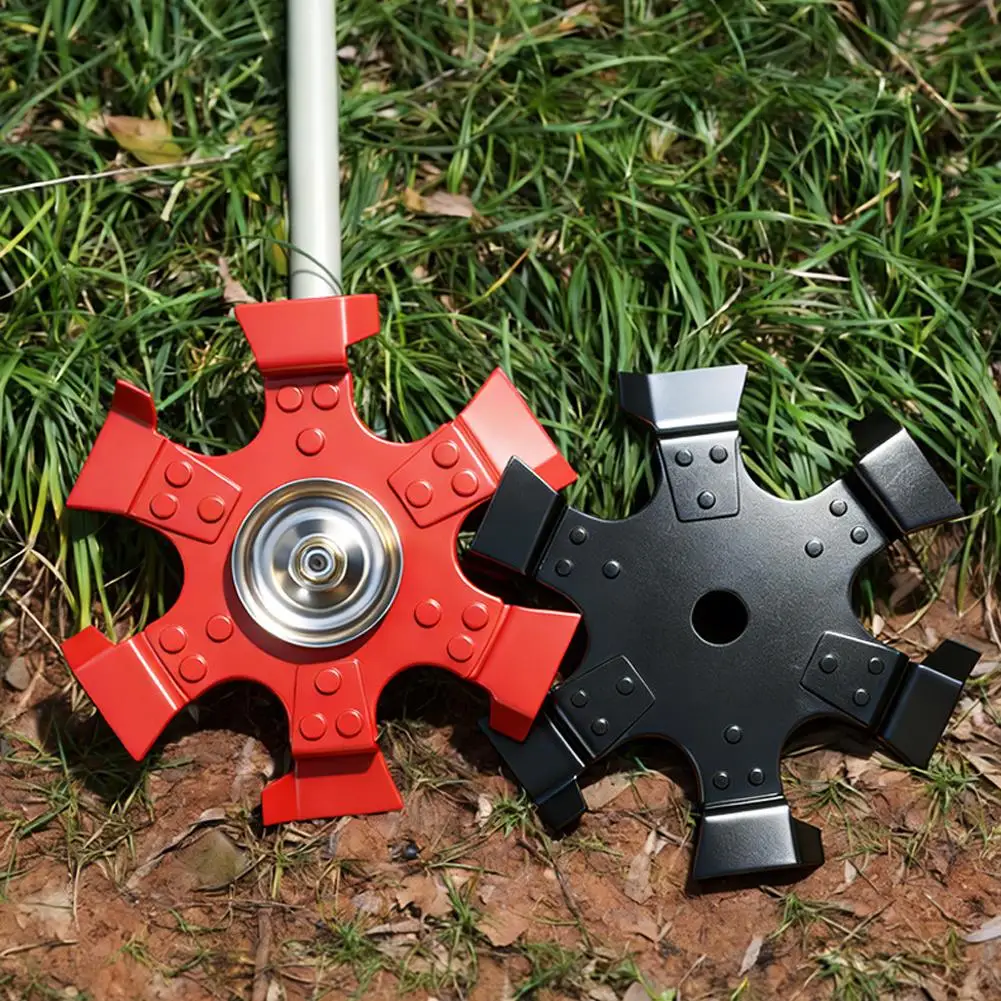 Manganese Steel 240mm Trenching Wheel for Small Tiller Cultivato Grass Cutting Head Weeding Wheel Soil Loosening Wheel