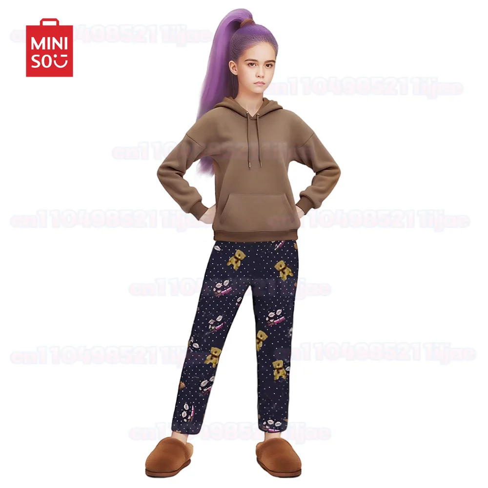MINISO RUMI MIRA COSPLAY شيطان هنتر KPop Zoey تأثيري للأطفال الفتيات ملابس خاصة منامة أزياء كرتونية ملابس الهالوين