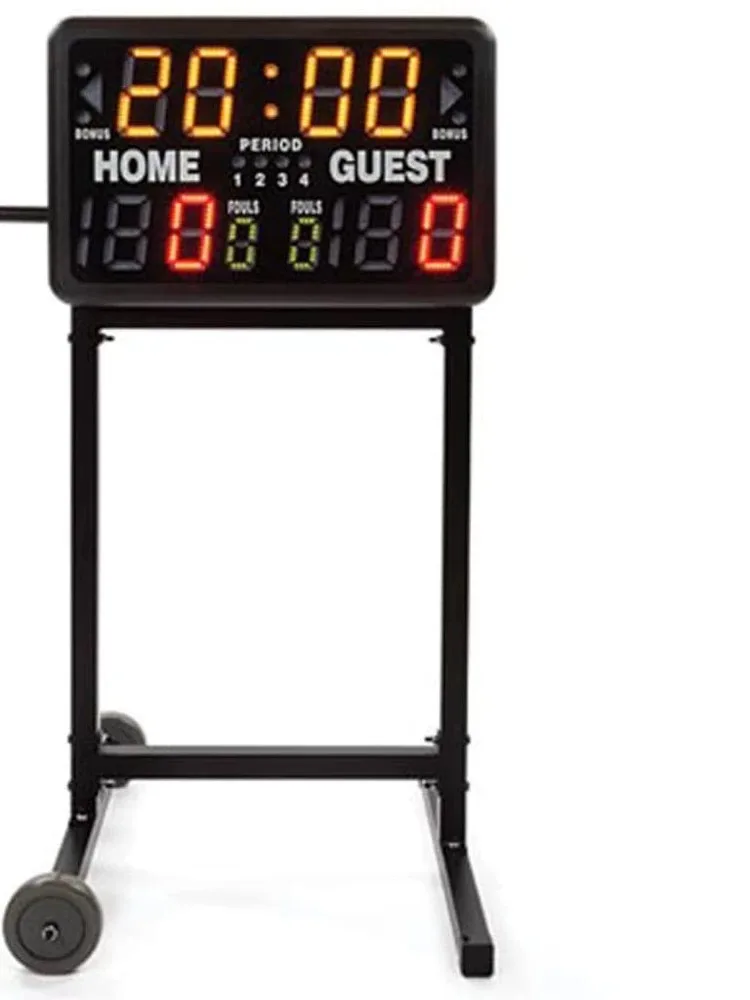 Draagbare Scorer LED-display Scorebord Basketbal Volleybal Worstelen Scoren Timing Desktop Scorer met standaard