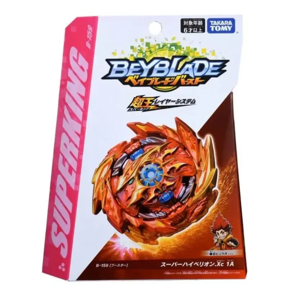 Original Takara Tomy Beyblade Burst B-159 Booster Super Hyperion .Xc 1A