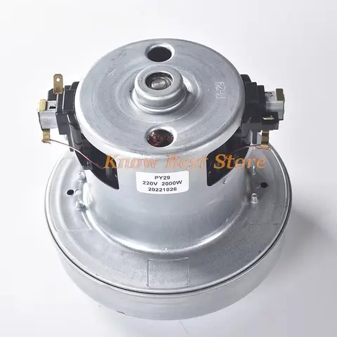 1PCS PY29 2000W 220V -240V 130mm Diameter Vacuum Cleaner Motor Sweeping Machine Motor
