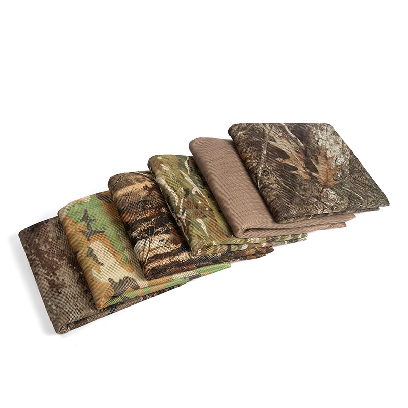 300D Simple CP rete mimetica copertura per tenda da sole di dimensioni Multiple tessuto a rete rete ombreggiante rete mimetica decorazione del cortile esterno