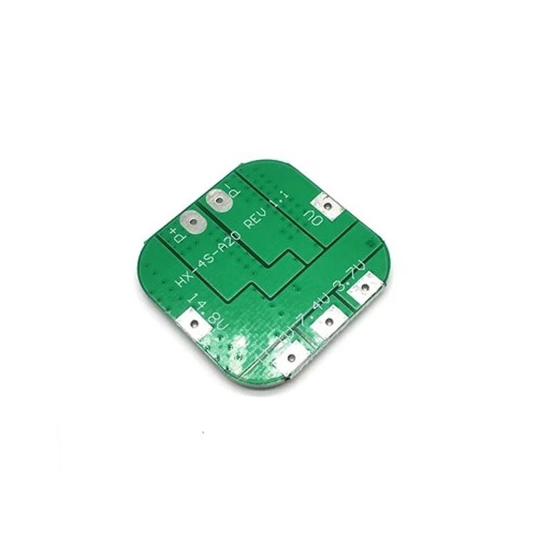 4 Series 14.8V 16.8V 18650 Lithium Battery Charging and Discharging Protection Board 20A Current Limiting Power Supply Module