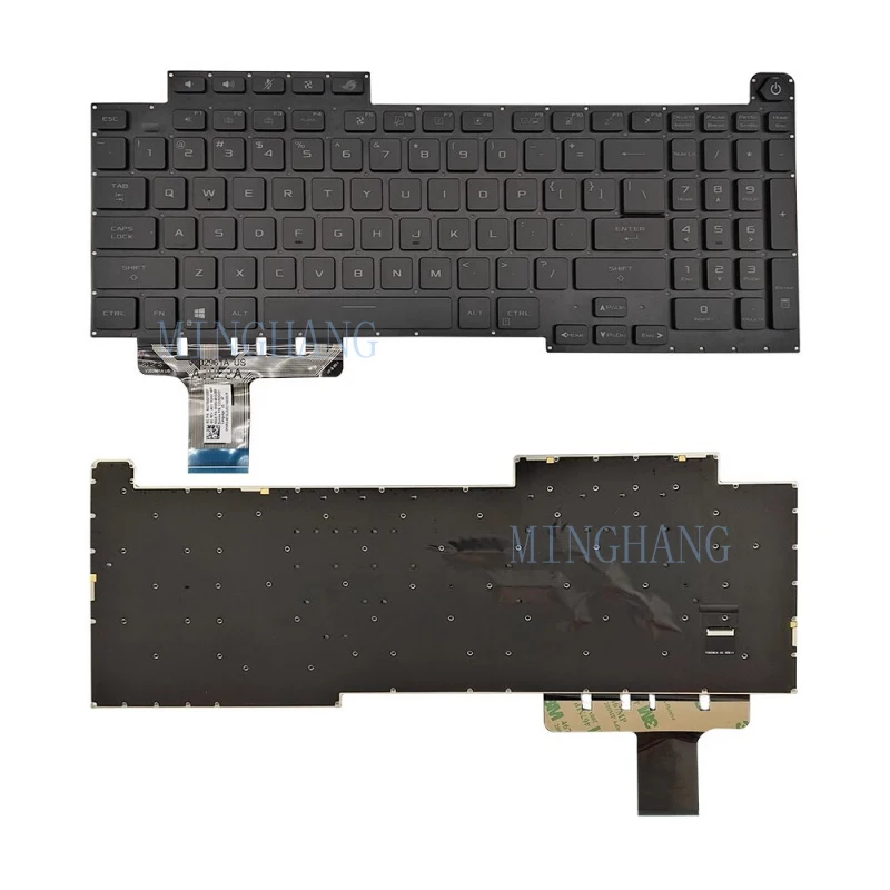 

Новая клавиатура для ASUS ROG 5R Plus G713Q G733 G713QM G713QR, US-раскладка, RGB-подсветка, 2022 год