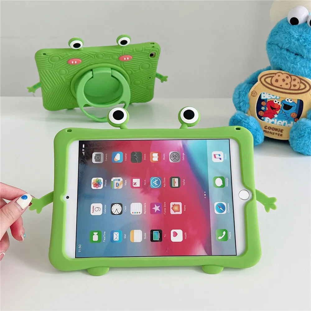 Cartoon Tablet Case For iPad A16 11th 10 10th 10.2 9th 8th 7th 9.7 6th 5th Generation iPad Air 1 2 3 4 5 Pro 11 Silicone Cover