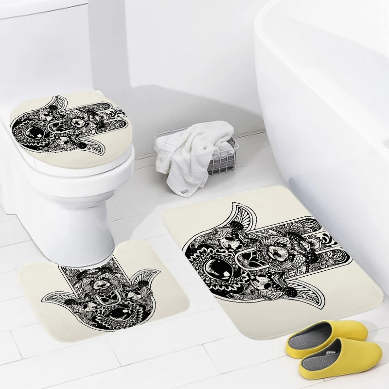 Alfombrillas de baño para el hogar, alfombrilla de pie de baño de estilo animal, accesorios modernos, alfombrilla de inodoro, alfombra antideslizante para bañera, lindo perro divertido