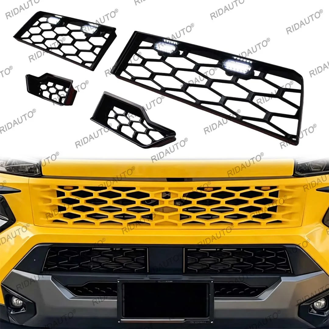 For Hilux Travo 2026+ Prerunner & 4TREX Lower Mesh Grille Front Bumper Grills Intake Grille High Quality Truck Car Accessories