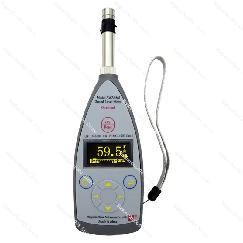 

Прецизионный измеритель уровня импульсного звука AWA5661-1-1B-1C-2-3 Измеритель шума Измеритель децибел