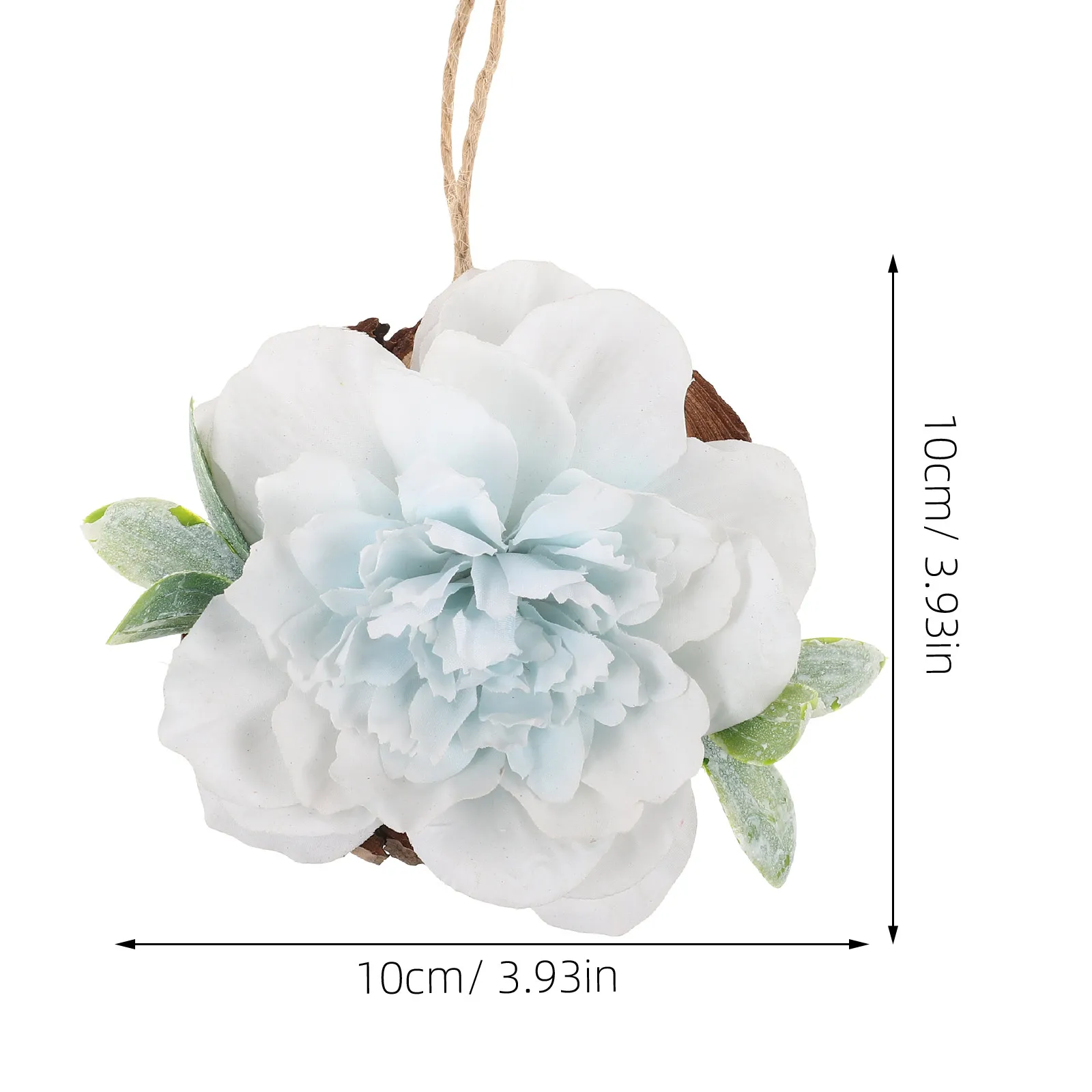Floral Wall Decor Fake Flower Wall Art Hanging Rustic Decoration for Home Office Hotel Restaurant Garden Porch Living Room