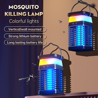 Wireless Mosquito Killer Lamp Electric Shock UVA Mute Electric Mosquito Lamp Outdoor Suction Fly Trap Lamp USB Mosquito Killer