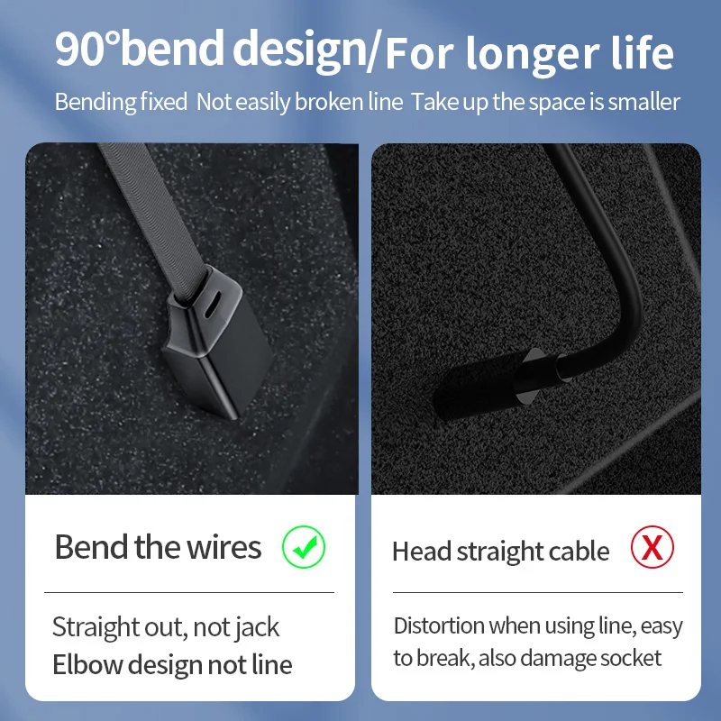 60W Schnell-Ladeadapter mit 1m Kabel für Tesla Model 3 Model Y Highland Juniper, Daten- und Ladekabel, PD-Ladezubehör – Detail 4