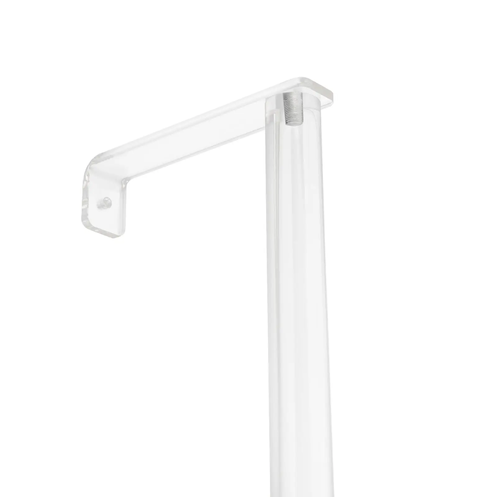 رف كتب أكريليك، رف كتب أكريليك شفاف مثبت على الحائط، رف كتب متعدد الطبقات #5