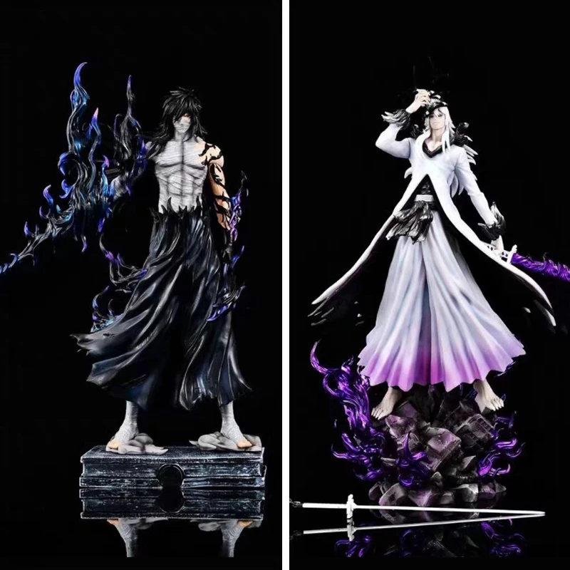 Bleach Kurosaki Ichigo Action Figure Ulquiorra Cifer Anime Grim Reaper Bull Head StatueIchigo 31cm PVC Collection Model Toys