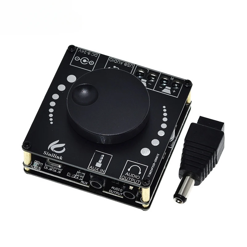 10W/15W/20WStereo Bluetooth Amplifier Board12V/24VHigh-power digital amplifier moduleXY-AP15H