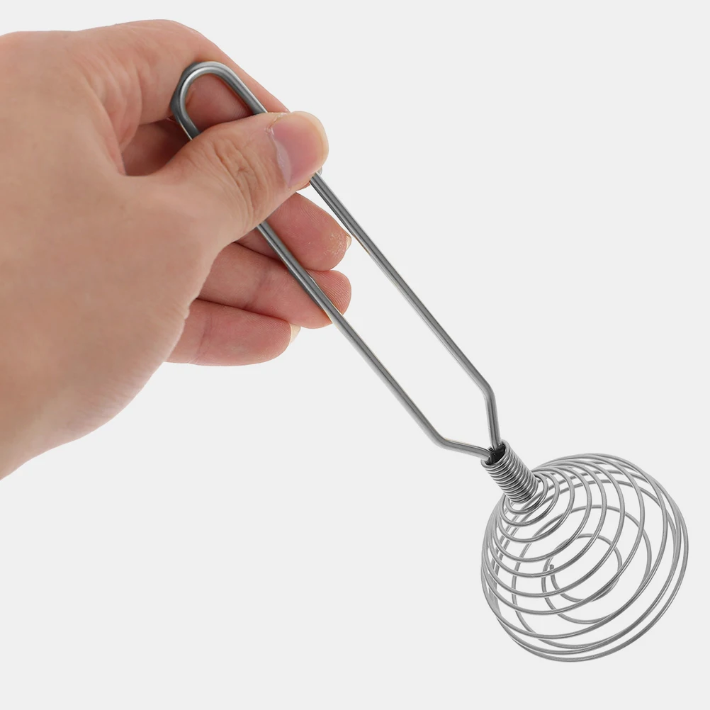 

2Pcs Egg Whisk H Manual Stainless Steel Blender Kitchen Supplies Tool for Cooking Wire Whisks Mixing Batter Cream Efficiently