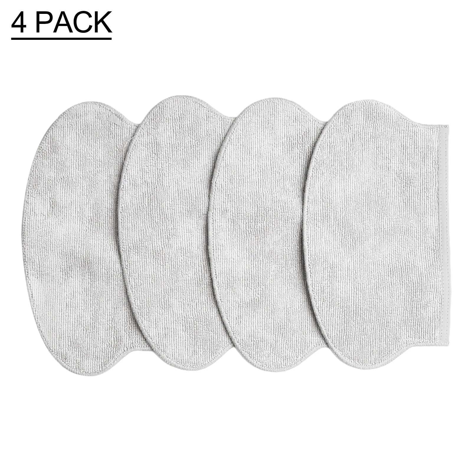 

Microfiber Mop Cloth Replacement Set 4/10 Pack For Midea M6 VCR21LDSW Robot Vacuum Pads For Efficient Hard Floor Cleaning