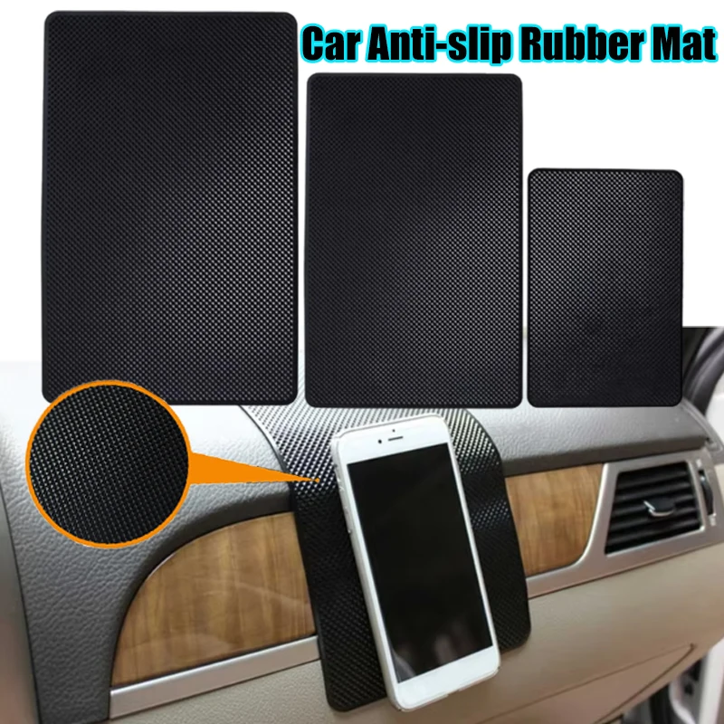 

Large Car Dashboard Anti-Slip Adhesive PVC Pad Anti-Slip Adhesive Silicone Storage Pad Gasket 3 Sizes Car Interior Accessories
