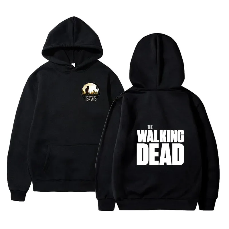 2023 The Walking Dead Hoodies Men Women  Fashion Casual Harajuku Hoody Pullovers Unisex Hip Hop Oversized Sweatshirt Tops