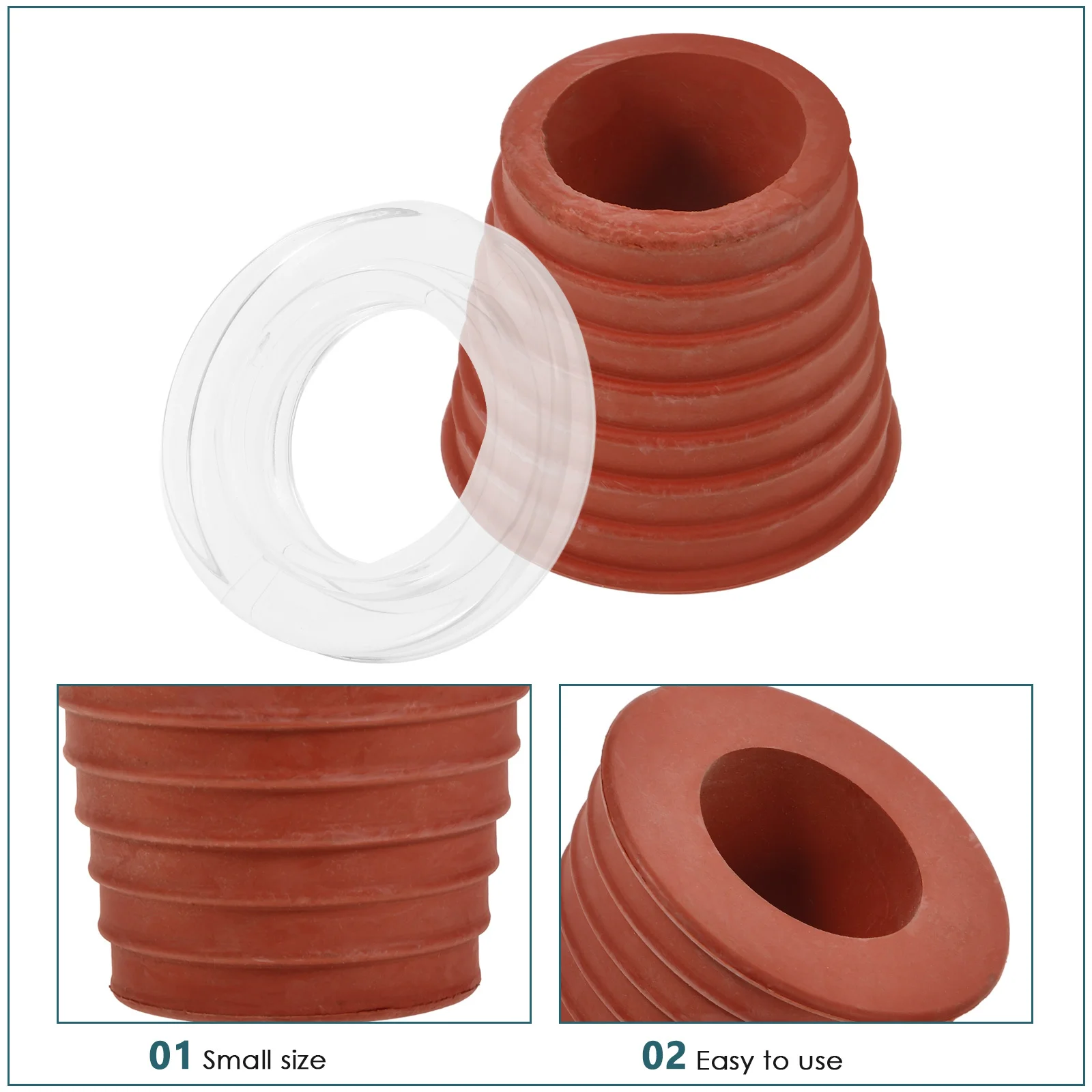 

1Set Umbrella Hole Plug Wedge Patio Table Cone Shaped Holder Cover Outdoor Parasol Hole Ring Stabilizer Replacement Accessory