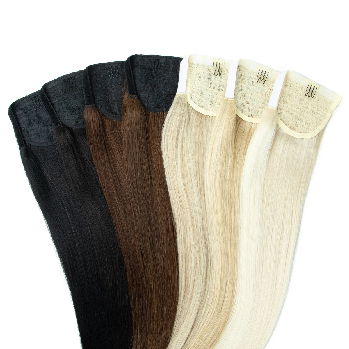 Boymia настоящий хвост, человеческие волосы, 100% волосы Remy, конский хвост, клипса, наращивание хвоста, 14-22 дюйма, блондинка, коричневый, черный