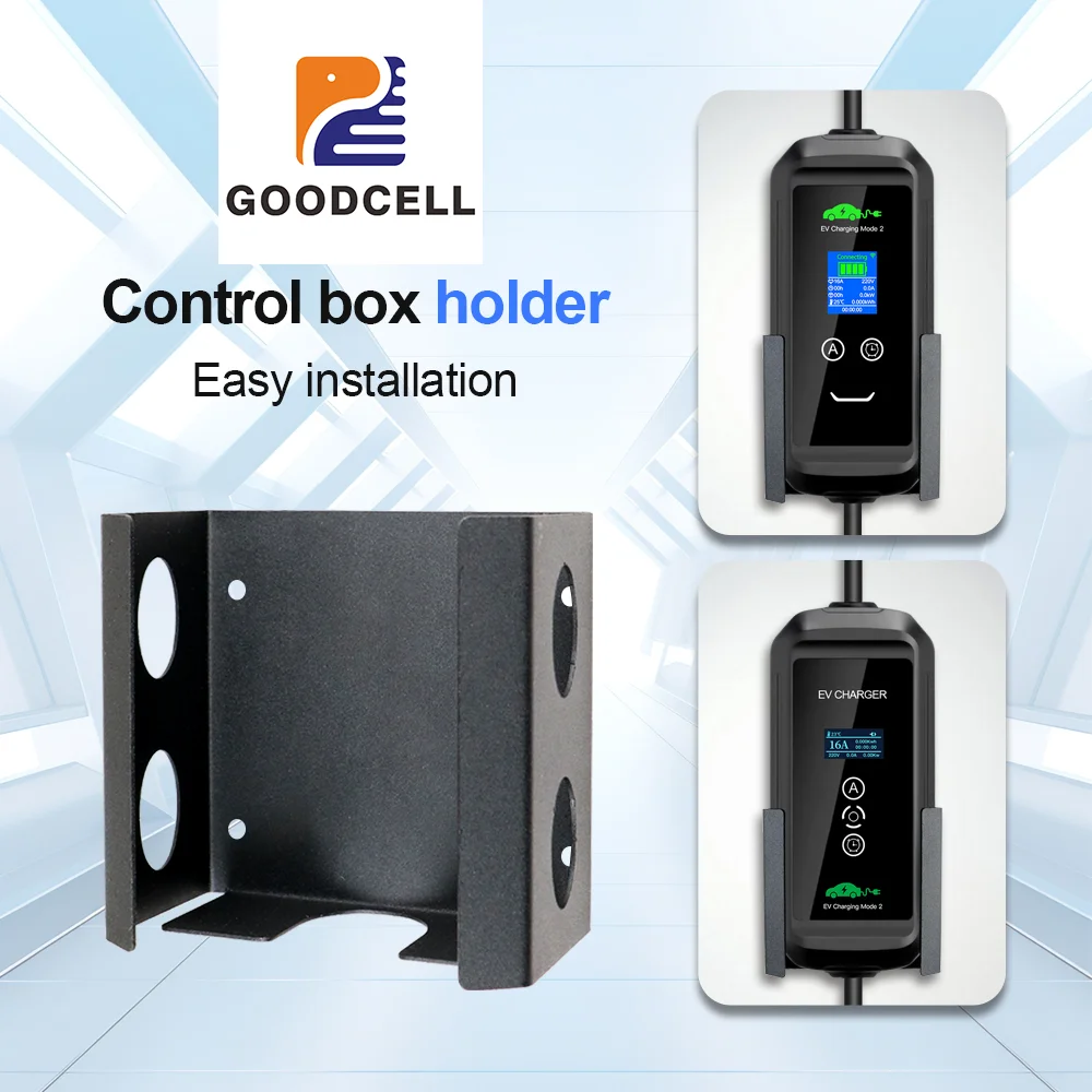 

Держатель зарядного устройства для электромобилей GOODCELL, настенный, прочный крючок для хранения зарядного кабеля для электромобилей (для дома/гаража)