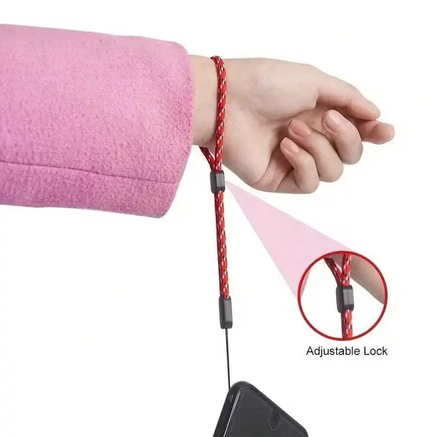 

5PCS Adjustable Wrist Rope Lanyard For Phone Key USB Cup Pendant Fashionable Durable Anti-Fall Strap