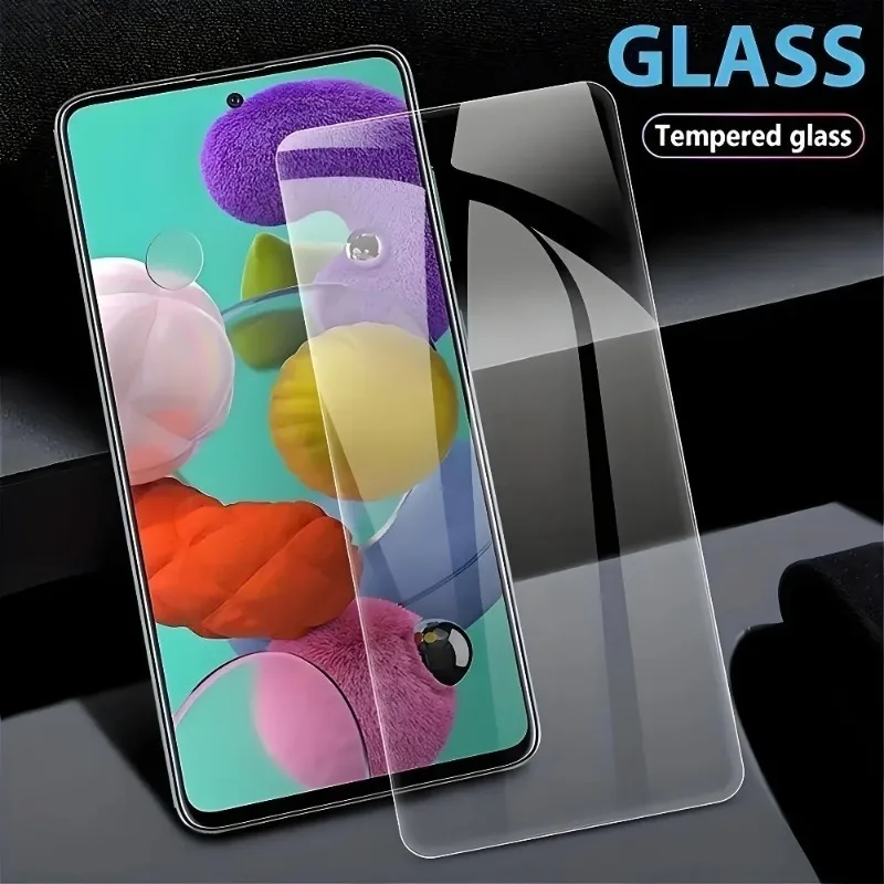 4Pcs Ultra Clear Screen Protector for Samsung Galaxy A07 A16 A17 A26 A36 A55 Tempered Glass for Samsung A06 A15 A25 A35 A56 A73