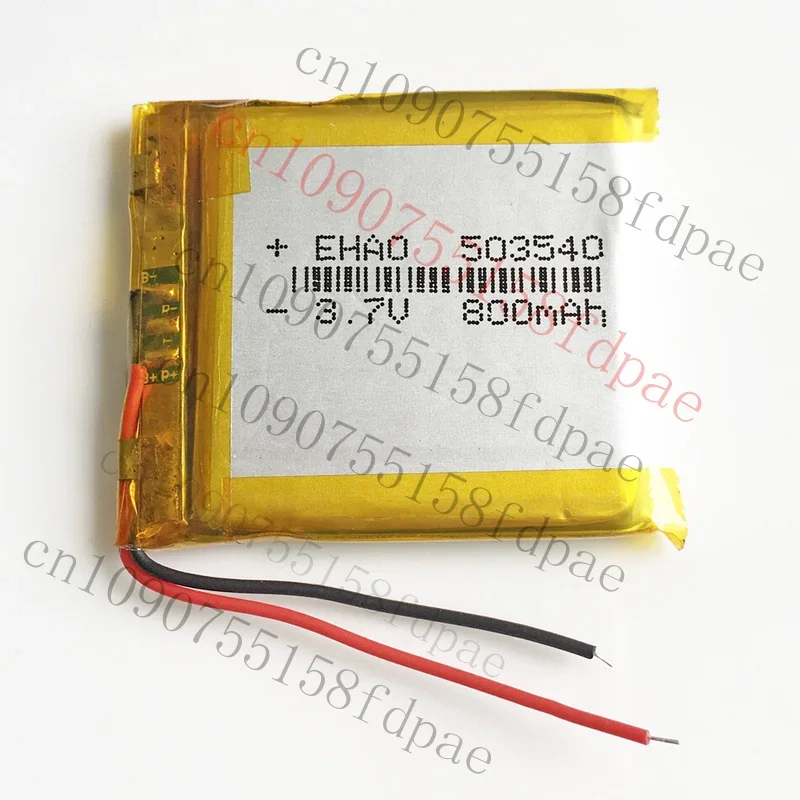 

Премиум 3,7 В 800 мАч Lipo аккумуляторная батарея для рекордера GPS PDA камера 503540