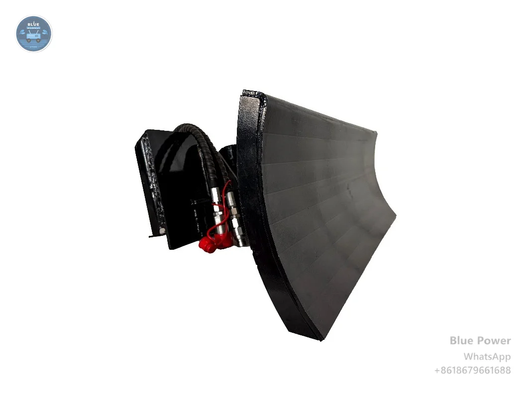 Small Skid Steer Loader Snow Blade Attachment with Engine Gearbox Bearing Alloy Steel for 1.9 Ton Machines Industrial Use for