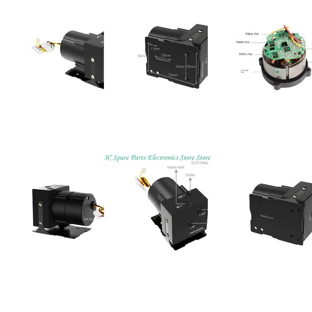 

SZ M18W Computer Cooling Heat Dissipation 1200L/H High Capacity Thermal Control Adjustable Speed