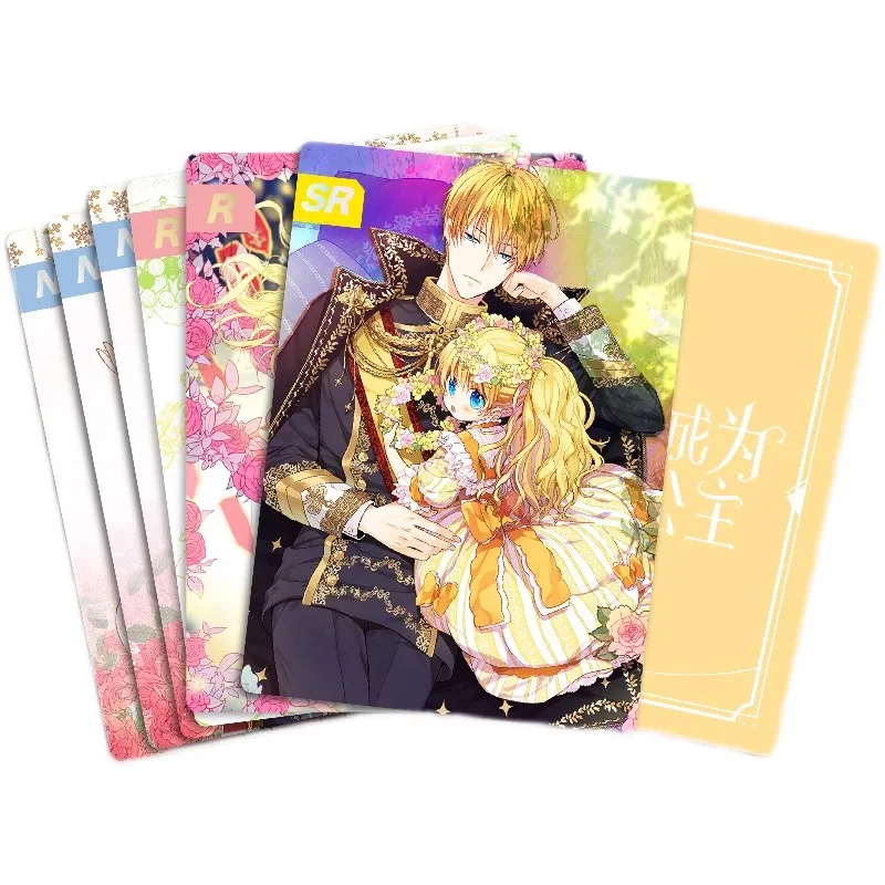New Comic Be A Princess un giorno Lomo Card Princess Sia e Claude Cartoon Figure Laser Card Collection Cards Fans Gift