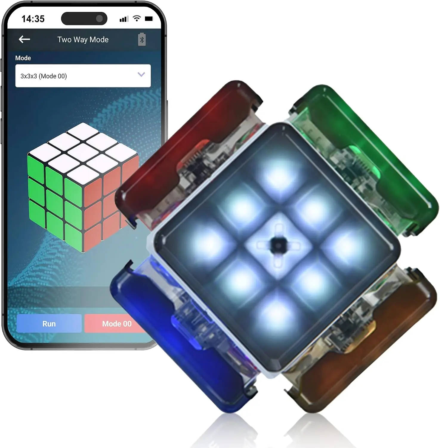 eX-Mars TokTok Cube, One Cube, Learn Cubing from AI, 20+ Puzzles, Free App