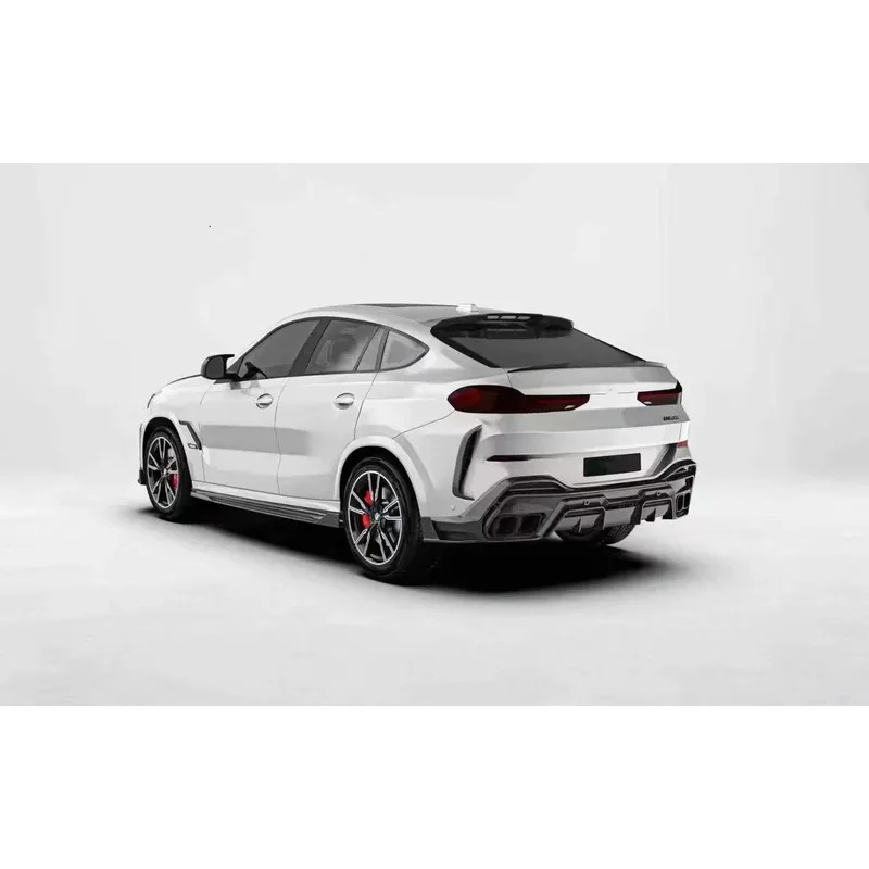 Carbon Fiber G06 Upgrade PAK Style Body Kit Front Lip Diffuser Spoiler Hood Side Skirt