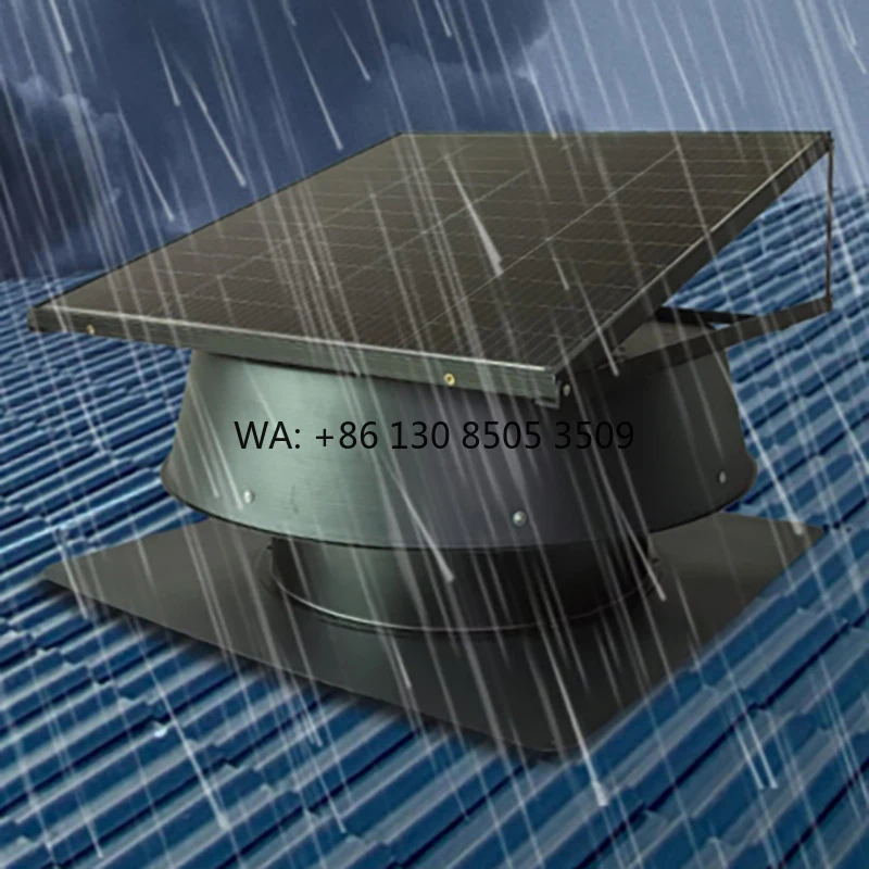 

Energy Efficient 150 W Solar Powered Roof Ventilation Fan with 26V Motor for Home and Office