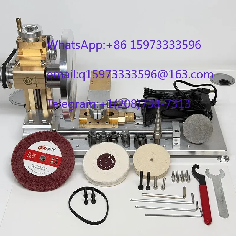 Watch Repair Tools Full Set Watch Case Renovation Grinding Polishing Kit with Accessories Grinding Wheels