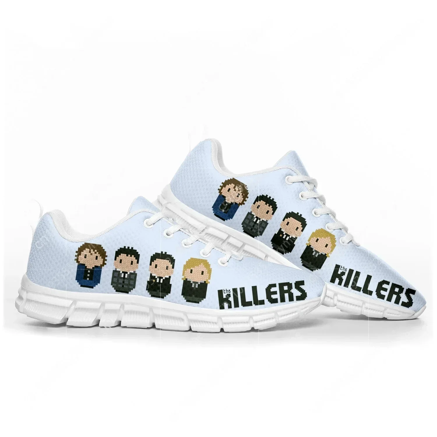 

Кроссовки The Killers Rock Band Pop Sports Shoes для мужчин и женщин, повседневные, на заказ, высокого качества, парные, белые