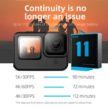 3-Pack 1750mAh Batteries for GoPro Hero 9 with Waterproof Charger #2