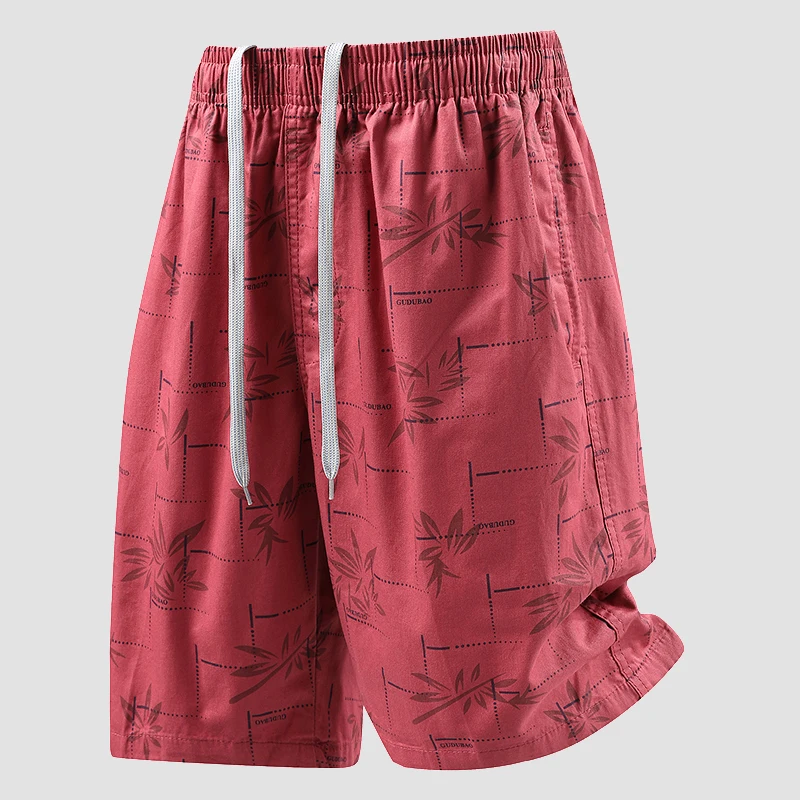 

Мужские свободные шорты из легкого хлопка с эластичным поясом и шнурком, в стиле Y2K, для путешествий, пляжа, бега и спортзала