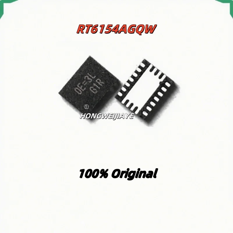 5PCS 100% New RT6154AGQW 0E= DFN-14 RT8082GQW OE= RT8525DGQW 0F= OF= DFN-12  Brand New Original Chips ic