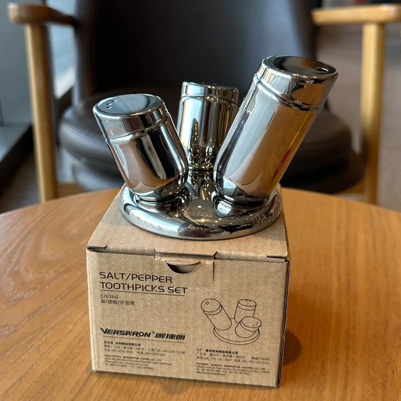 

Набор банок для специй из нержавеющей стали, пыленепроницаемый органайзер для приправ, герметичные контейнеры для соли, перца, барбекю, приготовления пищи, хранения приправ