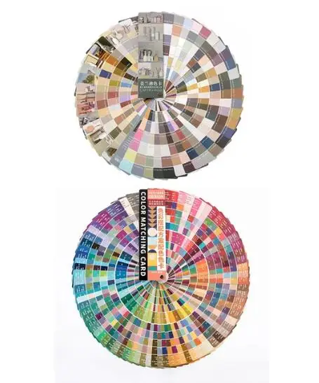 Imagem -04 - Guia de Cor para Design de Interiores Publicidade Cartão Colorido Imprimir Home to Paint Graphic Paint Toning Home