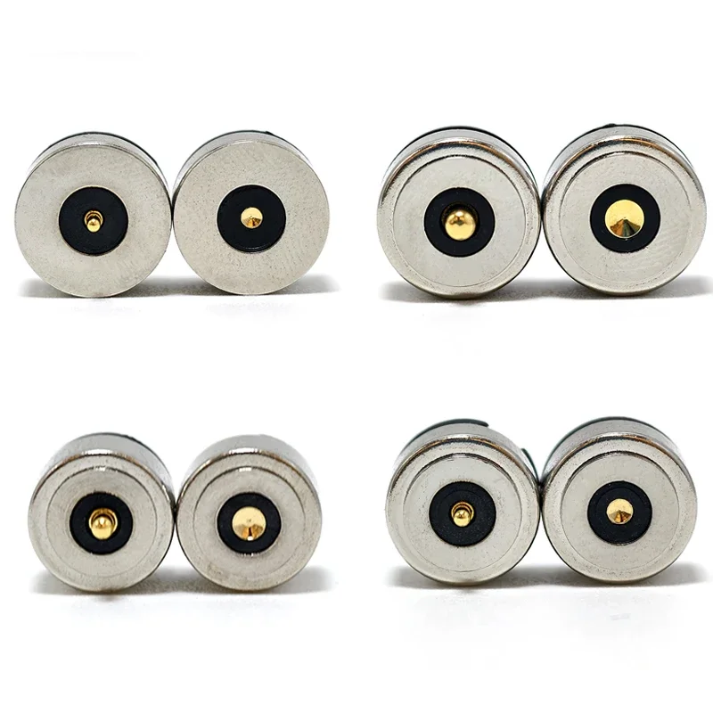 10set Magnet Connector 2A-10A High Current Strong Magnetic LED Light Power Socket Magnetic DC Smart Water Cup Charging Connector