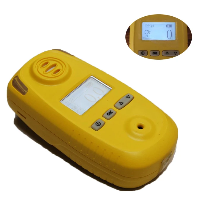 

High Precision Infrared CO2 Sensor Portable Carbon Dioxide Monitor Detector Alarm For Environmental Protection