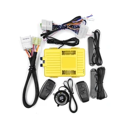 For Subaru Forester XV Year 2010 to 2019 Car Add Push to Start Stop Remote Start Control and PKE Keyless Entry System with Panel