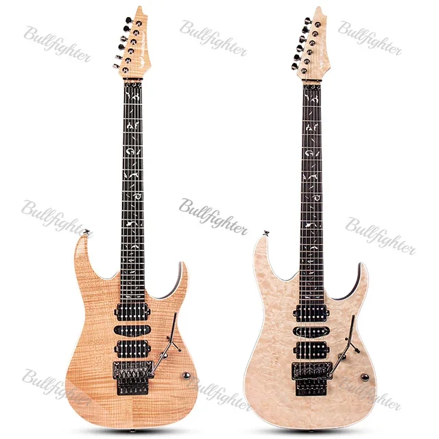 Bullfighter B-150 Factory 6 Strings Flamed Maple E-lectric Guitar Stringed Instruments High Level Electrica Guitar